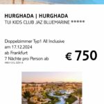 TUI Hurghada Dez24