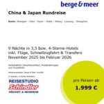 China U Japan Rundreise Nov25 Feb26 BuM