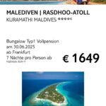 TUI Malediven 30.6 P1