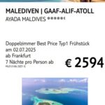 Tui Malediven 2.7.