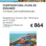 TUI FUERTEVENTURA 27.11.25