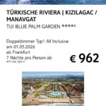 TUI TÜRKISCHE RIVIERA 1.5