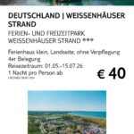 Deutschland Weissenhäser Strans Bis 15.7