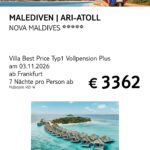 Malediven Tui 3.11. P1 Malediven Tui 3.11. P1