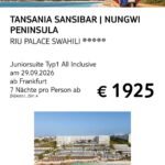 Tansania Tui 29.9. P1 Tansania Tui 29.9. P1