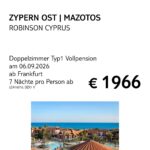 Zypern Robinon 6.9. P1 Zypern Robinon 6.9. P1
