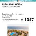 TUI HURGHADA 8.12.26 TUI HURGHADA 8.12.26