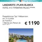 TUI Lanzerote 15.12 TUI Lanzerote 15.12