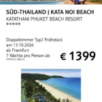 TUI Süd Thailand 13.10 TUI Süd Thailand 13.10