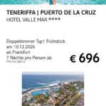 TUI Teneriffa 10.12 TUI Teneriffa 10.12