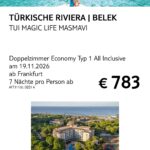 TUI Türk. Riviera 19.11 TUI Türk. Riviera 19.11